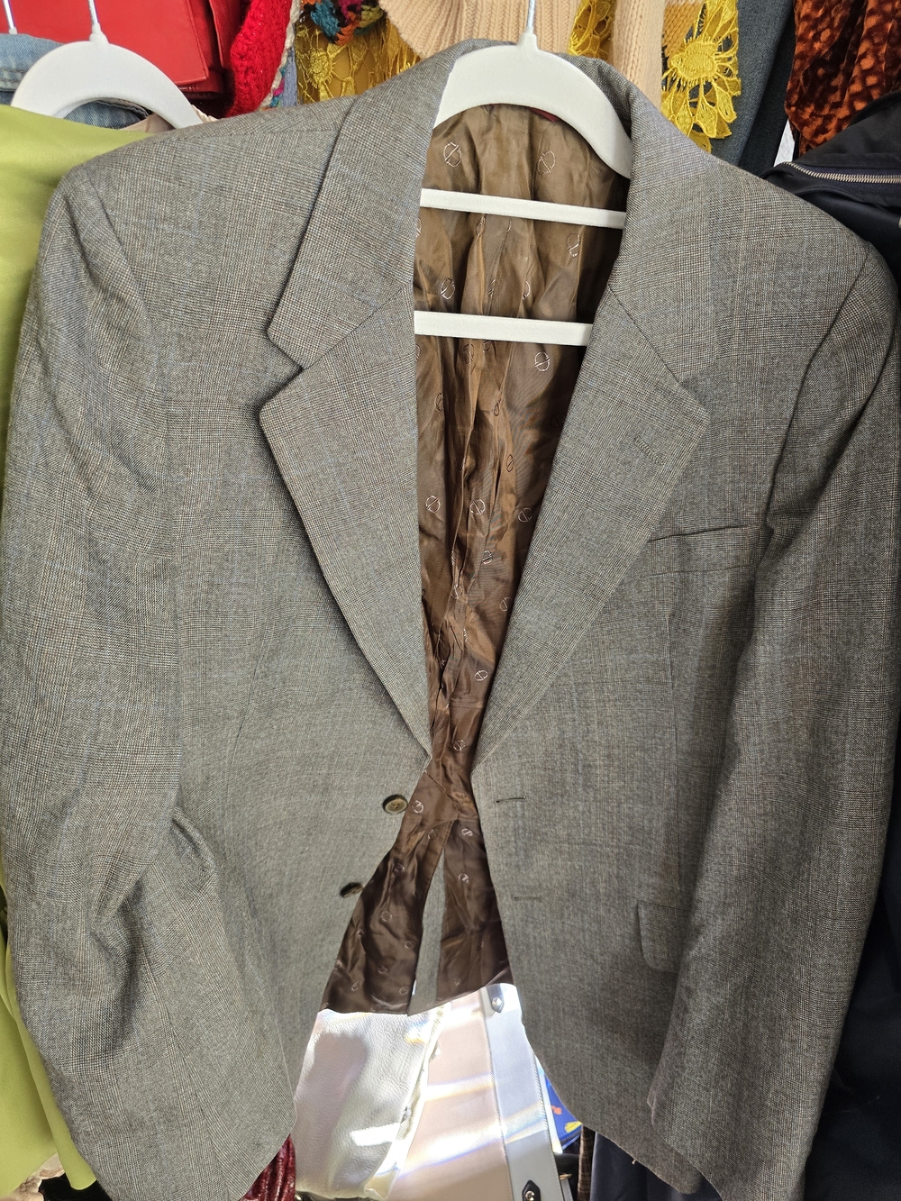 Christian Dior High Fashion Classic  Gray Blazer - Tailored Look
